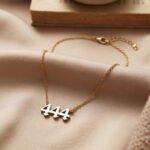 Exclusive:  444 Angel Number Necklace - Divine Guidance
