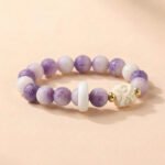 Exclusive:  Bodhi Seed Lion Head Mantra Protection Bracelet