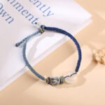 Blue String White Agate Bracelet - Give the Gift of Peace