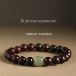 Consecrated Rosewood Couple Bracelet・Love & Luck Boost