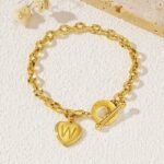 Titanium Steel Letter Bracelet・Consecrated Positive Energy