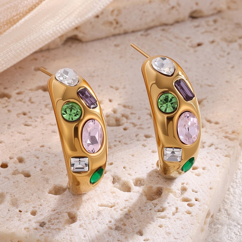 O1CN01xAJ8oI1JaexXgiNkS_993401045-0-cib.jpg Blessed INS Trendy Zircon Ring • Positive Energy & Auspicious Charm - 图片 1