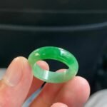 Consecrated Ice Jade Ring・Pure Energy & Good Fortune